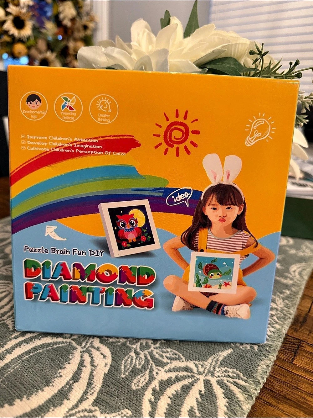 5D Diamond Painting Kit-Stitch and Angel picture.